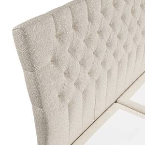 Boxspringbett Colle Beige - Breite: 140 cm