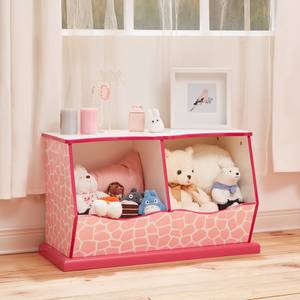 Kids Cubby Storage TD-12474P Pink - Massivholz - 36 x 48 x 82 cm