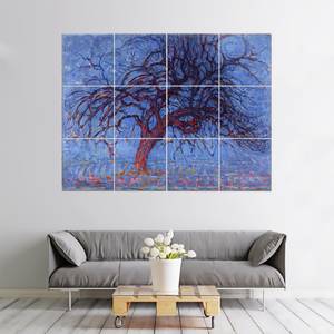 Wandbild Der rote Baum (Abend) 200 x 150 cm