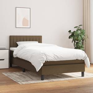 Boxspringbett 3017287-18 Dunkelbraun - Breite: 100 cm