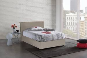 Doppelbett Assia Taupe