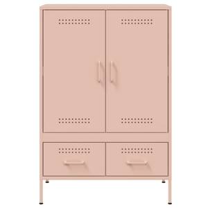 Highboard DE7834 Pink - Metall - 39 x 102 x 68 cm