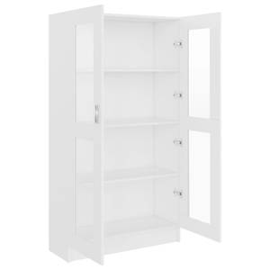 Vitrinenschrank 3005130-2 Weiß - Höhe: 150 cm