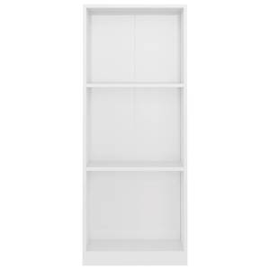 Bücherregal 3016500-2 Hochglanz Weiß - 40 x 109 cm