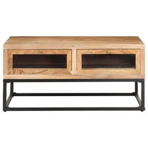 Couchtisch D804 Braun - Massivholz - 60 x 40 x 90 cm