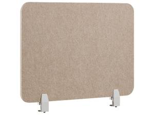 Cloison amovible de bureau SPLIT Beige - Textile - 72 x 50 x 1 cm