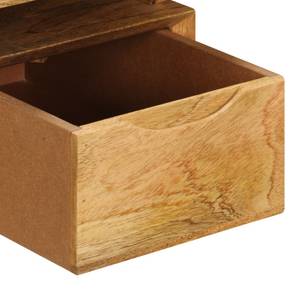 Schreibtisch Braun - Massivholz - Holzart/Dekor - 110 x 76 x 110 cm