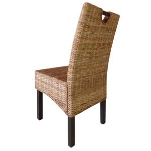 Esszimmerstühle 2er Set D5594 Braun - Rattan - 96 x 46 x 57 cm