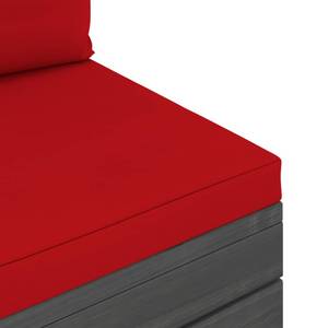 Paletten-Mittelsofa 3005324-3 Rot