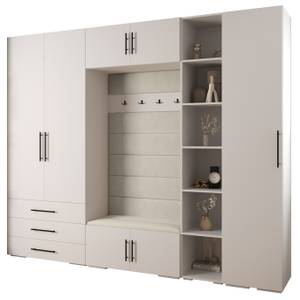 Garderobe Inova 3 Z11 Schwarz - Weiß - Schwarz