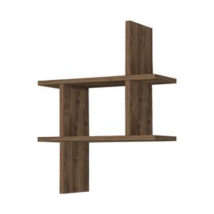 Wandregal Halden Braun - Holzwerkstoff - 50 x 50 x 15 cm