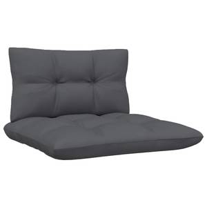 Gartensofa (2er Set) 3012138-17 Schwarz