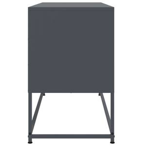 Highboard DE7765 Grün - Metall - 39 x 123 x 36 cm