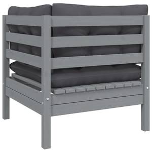 Canapé de jardin (lot de 2) 3012138-15 Gris