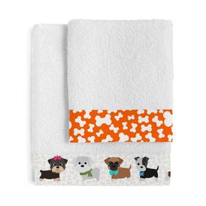 Dogs Handtuch- set Textil - 1 x 70 x 140 cm