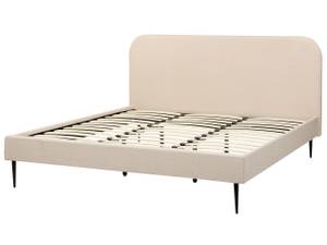 Doppelbett FLAYAT Beige - Schwarz - Creme - Breite: 193 cm