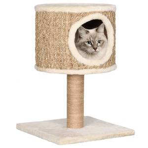 Arbre à chat 170972 Beige - Bois manufacturé - 35 x 52 x 35 cm