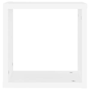 Étagère cube (lot de 6) 3016486-6 Blanc - 30 x 30 x 15 cm - Nombre de pièces dans le lot : 6