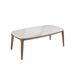 Table basse 2132 Blanc - Porcelaine - Pierre - 119 x 41 x 65 cm