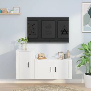 TV-Schrank 2er Set D561 Weiß