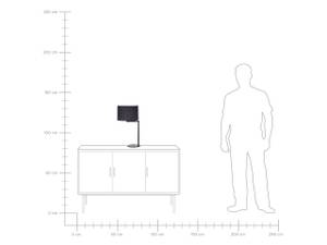 Tischlampen BALDWIN Schwarz - Metall - 26 x 49 x 26 cm