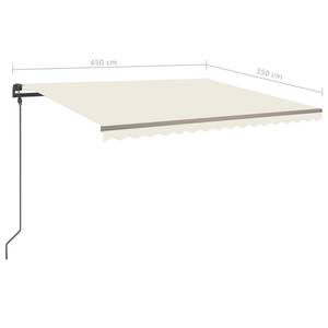 Markise 3006678-1 Creme - 350 x 450 cm