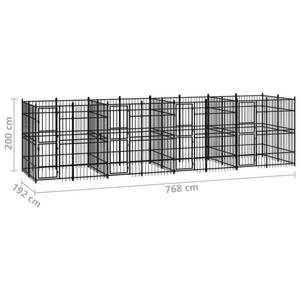 Hundehütte 3012748 Tiefe: 768 cm