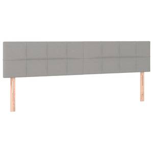 Boxspringbett 3017265-12 Hellgrau - Breite: 160 cm