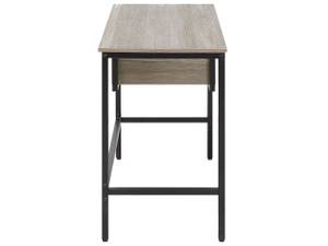 Bureau GRANT Noir - Marron - Bois manufacturé - 120 x 76 x 48 cm