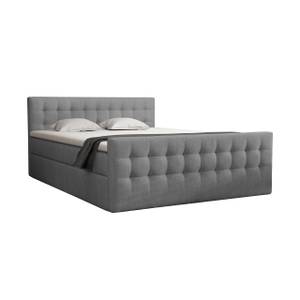 Boxspringbett Doppelbett Loures Lux Grau - Breite: 200 cm