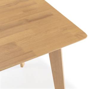 Ensemble table et 4 chaises Mura Marron - Bois massif - 80 x 75 x 80 cm