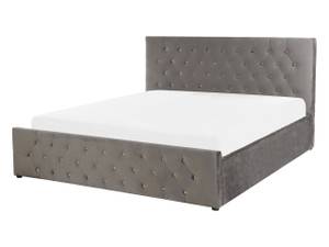 Doppelbett AMIENS Grau - Breite: 151 cm