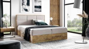 Boxspringbett REDOS 160x200 FR20 Beige Beige - Holzwerkstoff - 170 x 105 x 211 cm