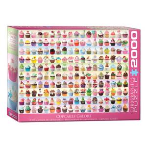 Puzzle Cupcake Schatz Papier - 26 x 7 x 36 cm