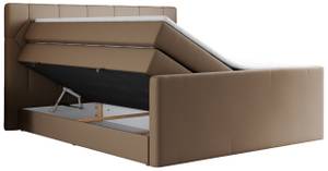 Boxspringbett KING EIGAR Breite: 160 cm - H3 - Kunstleder