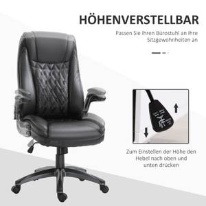 Bürostuhl mit Wippfunktion 920-063BK Schwarz