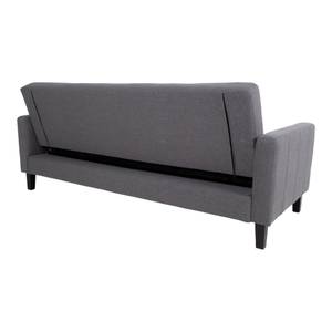 Schlafsofa Mina Grau - Textil - 85 x 81 x 204 cm