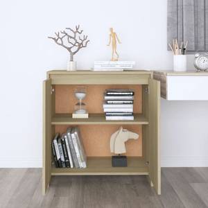 Sideboard F17445 Beige - Holzwerkstoff - 70 x 75 x 41 cm