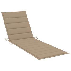 Sonnenliegen-Auflage 3005774-3 Beige - Breite: 70 cm