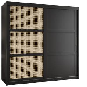 ARMOIRE À PORTES COULISSANTES PLECIONKA Largeur : 180 cm - Noir