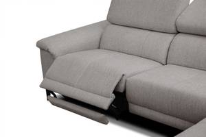 Relax-Ecksofa 3-Sitzer Matera Braun - Ecke davorstehend rechts - Longchair davorstehend rechts - Ottomane davorstehend rechts