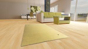 Indo Gabbeh - 250x200cm Beige - Naturfaser - 200 x 1 x 250 cm