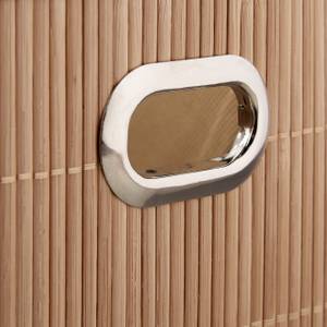 Panier de rangement en bambou haut Beige - Marron clair