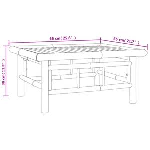 Garten-Lounge-Set 3028492-13 (6-teilig) Braun - Dunkelgrau - Grau