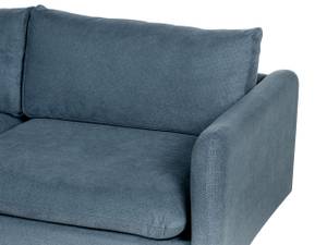 Ecksofa VINTERBRO Schwarz - Blau