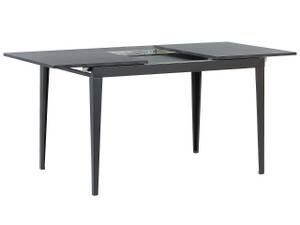 Table de salle à manger NORLEY Noir - Bois manufacturé - 80 x 77 x 120 cm