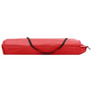 Chaise longue 3004998 Rouge - Métal - 125 x 40 x 193 cm