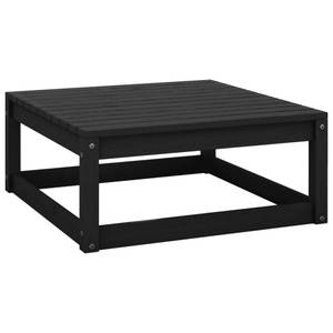 Salon de jardin (lot de 4) 3009910-1 Noir - Bois massif - Bois/Imitation - 70 x 30 x 70 cm