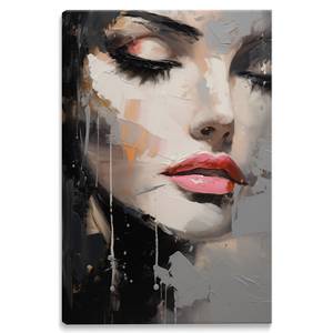 Tableau PORTRAIT De Femme Abstraction 20 x 30 x 30 cm