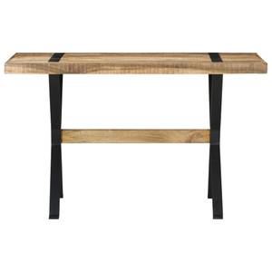 Esstisch 3005179 Braun - Metall - Massivholz - Holzart/Dekor - 60 x 76 x 120 cm